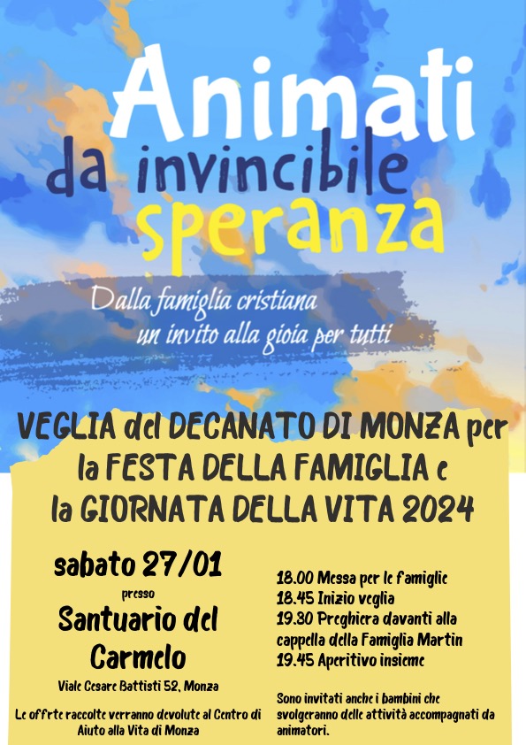 Animati da Invincibile Speranza