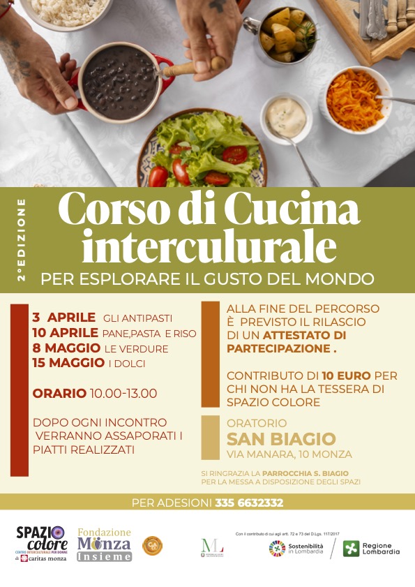 CORSO DI CUCINA INTERCULTURALE