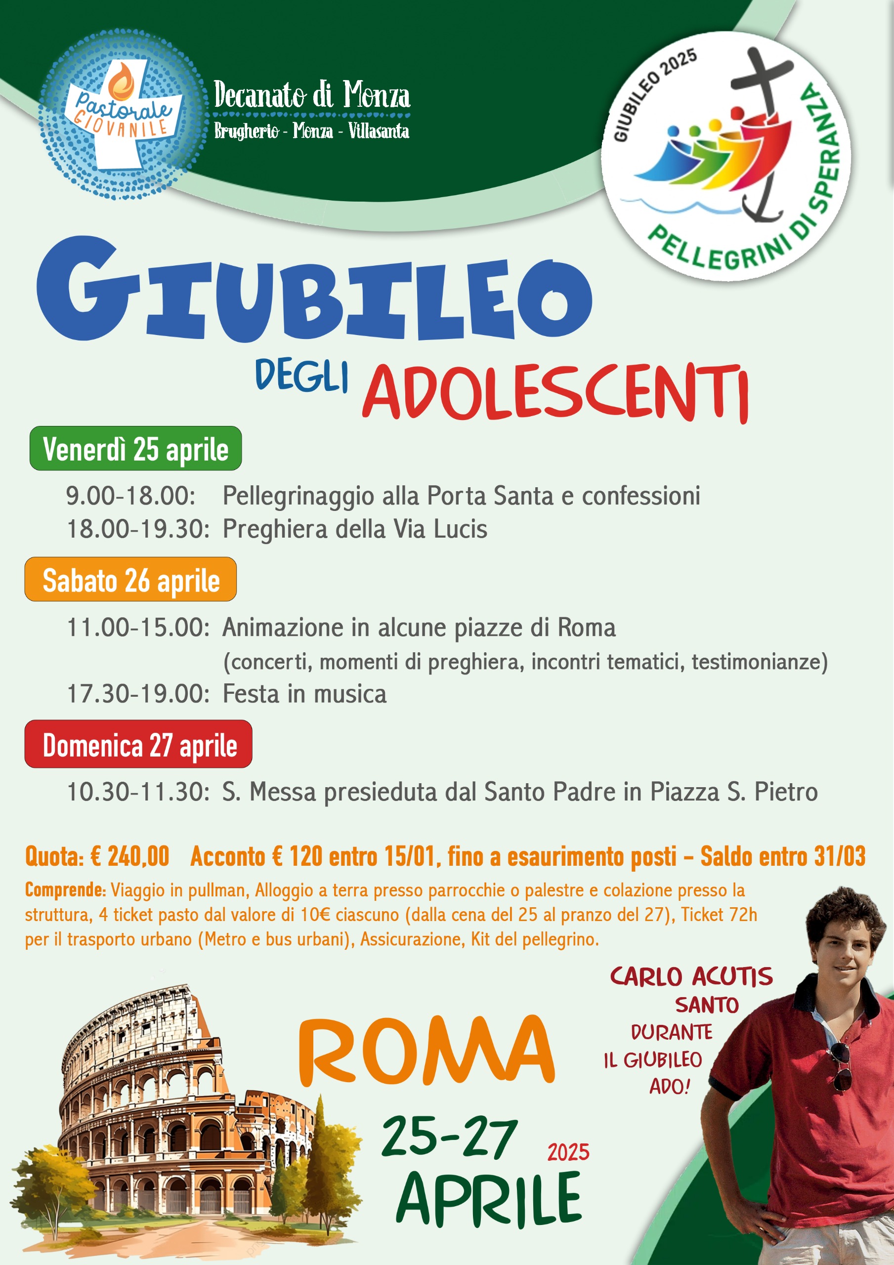 Giubileo Adolescenti – Roma 2025