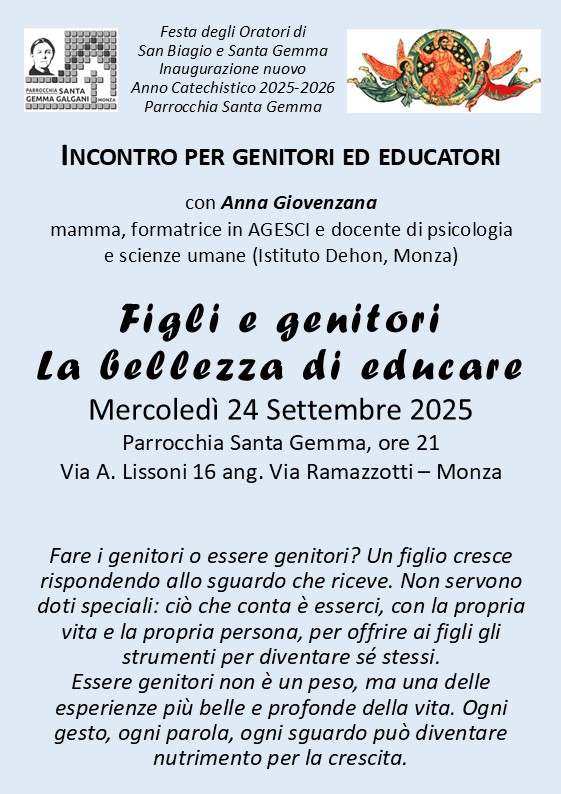 Figli e genitori – La bellezza di educare