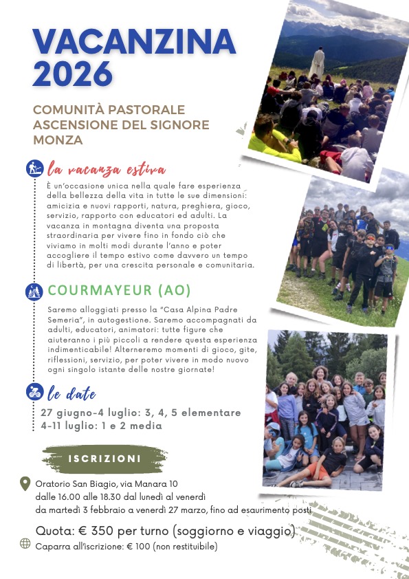 Vacanza Estiva 2026