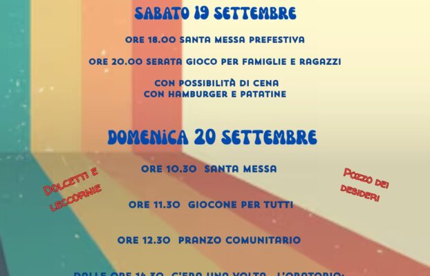 Festa Oratorio San Pio X